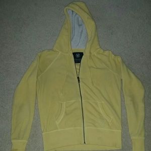 American Eagle yellow sweatshirt size M